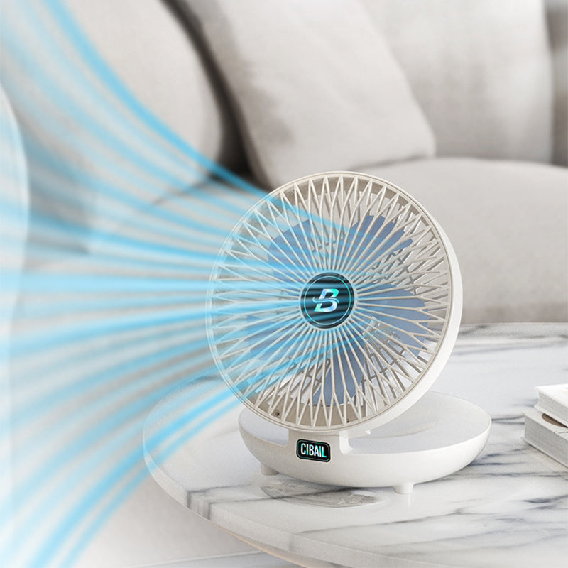 Verstellbarer und leiser Tischventilator