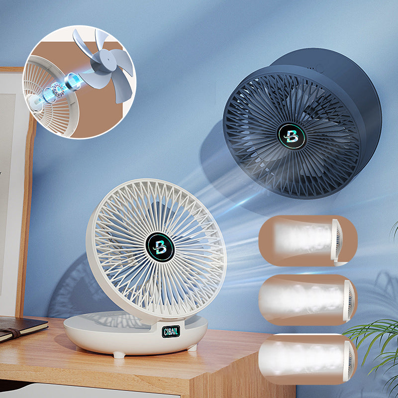 Verstellbarer und leiser Tischventilator
