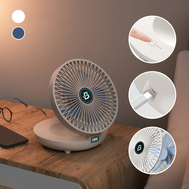 Verstellbarer und leiser Tischventilator