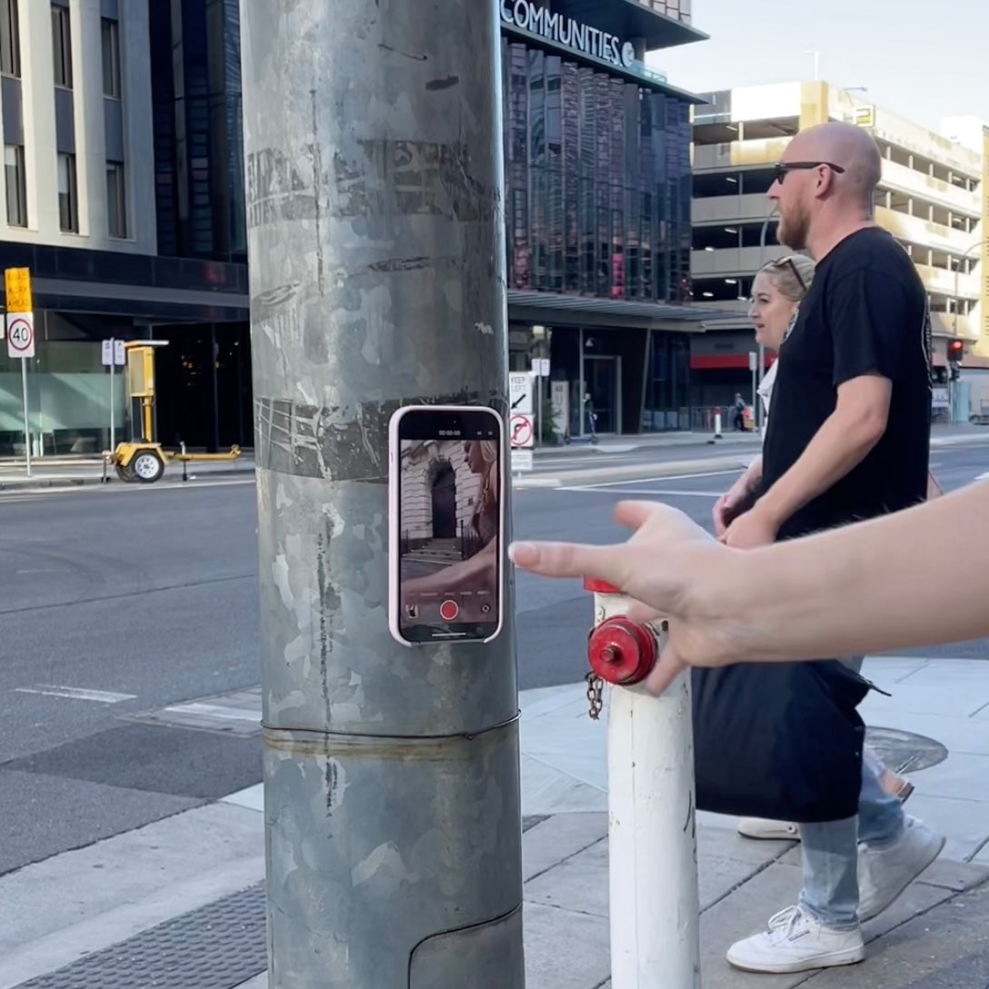 Telefonhalterung mit Saugnapf