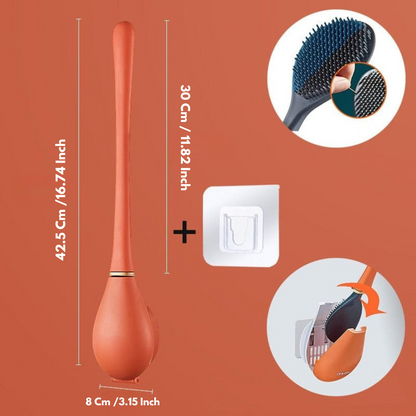 SmartBrush - Elegantná a hygienická silikónová WC kefa