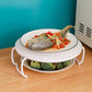 Foldable microwave tray - Save space and time 