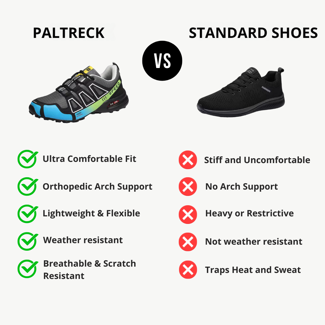 PalTreck - 四季に対応した多用途のハイキングシューズ 